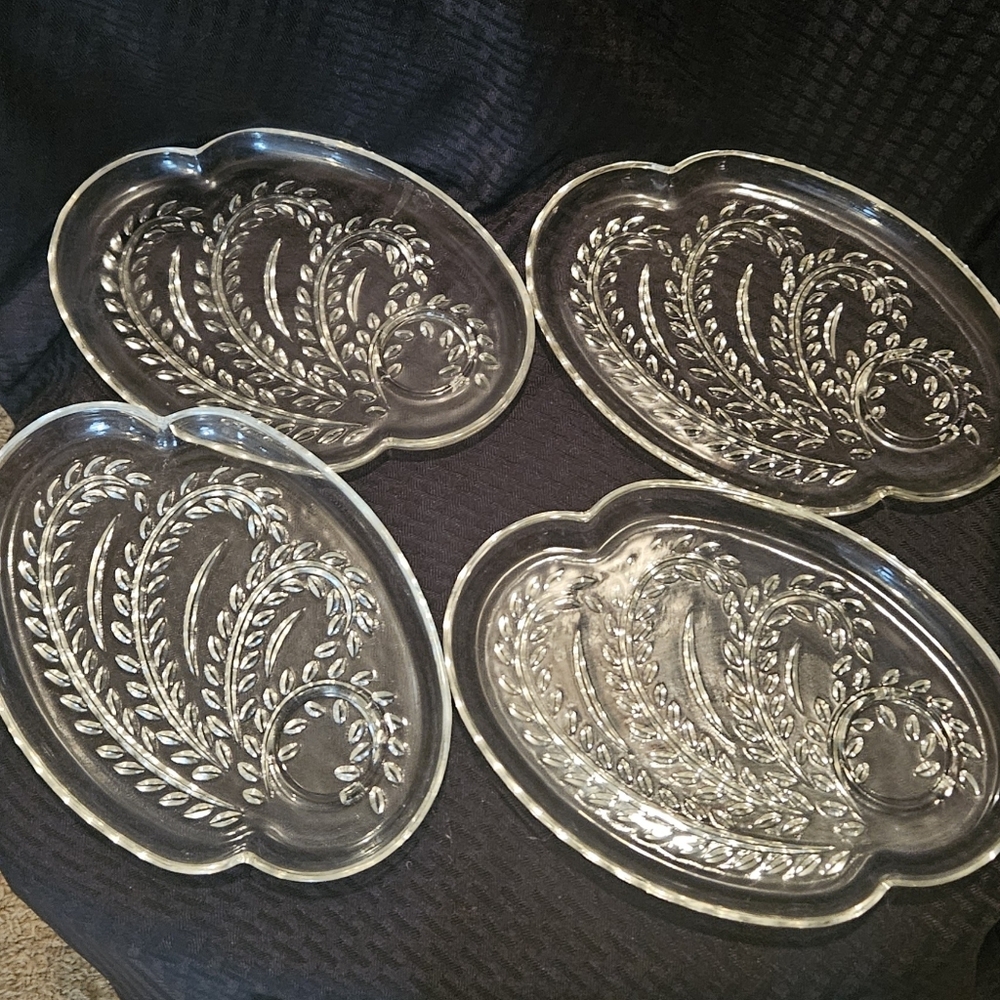Federal Glass Luncheon Plates